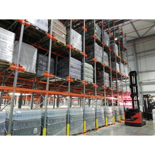 Durable Lithium Battery Radio Shuttle Pallet Rack System With High Volume Low SKUS
