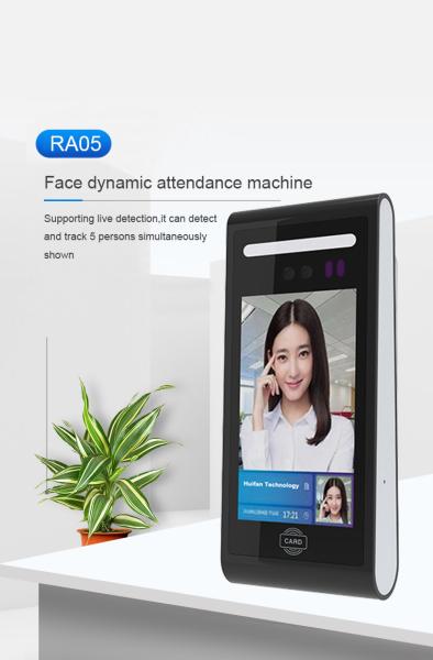 Buy RA05 TCP/IP Biometric Attendance System Facial Recognition Device And Fingerprint Scanner Support Wifi at wholesale prices
