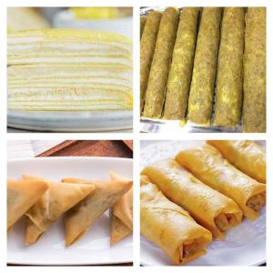 Quality samosa wrapper making machine, spring roll wrapper machine for sale