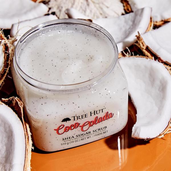 Buy Tree Hut Colada Hydrating Body Scrub Brightening Exfoliating Body Scrub at wholesale prices