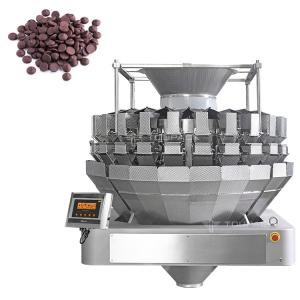 Quality Automatic Vertical Multihead Weigher Filling Chocolate Coffee Bean Packing Machine for sale