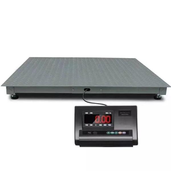 Buy Electronic Digital 3 Ton Platform Weighing Scale Floor Scale Stainless Steel at wholesale prices