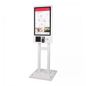 China 32 Inch Touch Screen Pos Systems Self Pay Kiosk For Fast Food Restaurants on sale
