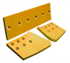 Quality High Hardness Bulldozer Cutting Edges End Bits With Surface Hardness HRC45 For D10 Dozer for sale