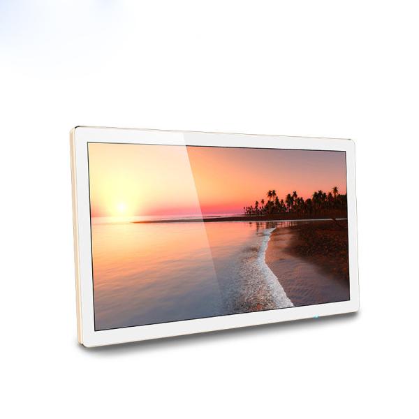 Buy Large Size Wall Mount Touch Screen Monitor Flat Panel With Window / Android System at wholesale prices