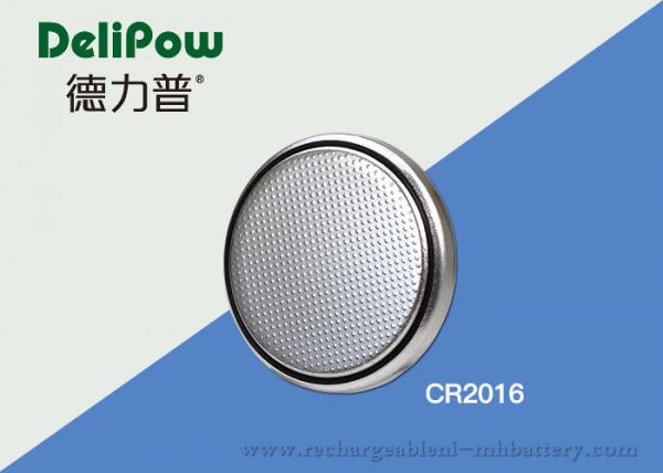 Buy Safety CR2016 Button Battery , Cell Button Batteries With High Output at wholesale prices
