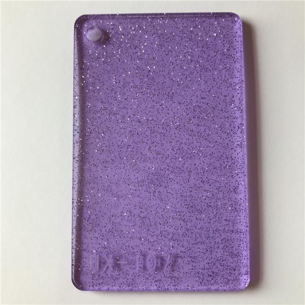 Transparent Glitter Colored Acrylic Sheet Plexiglass Material Board