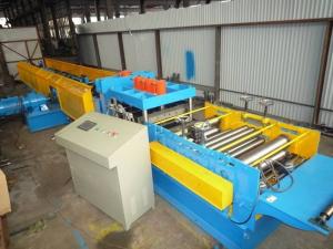 Quality Cr12 Mould Steel Framing Cold CZ Purlin Roll Forming Machine With Post Cutting for sale