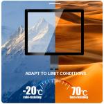 TFT LCD Capacitive Touchscreen 1024x600 Resolution 10 O'clock