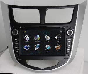 China Automobiles gps systems for Hyundai Verna /Accent /Solaris with bluetooth TV OCB-7025 on sale