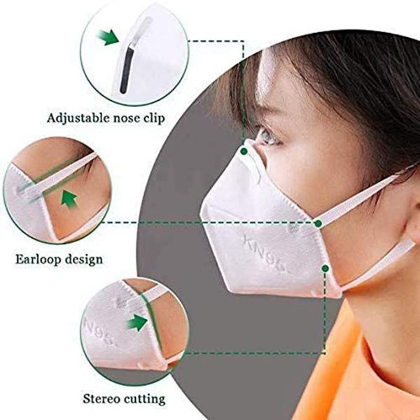 Dust Resistant Valved Face Mask , N95 Particulate Respirator Mask