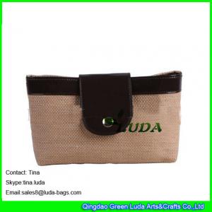 Quality LUDA luxury handbags handmade paper straw handbags clutch purse for sale