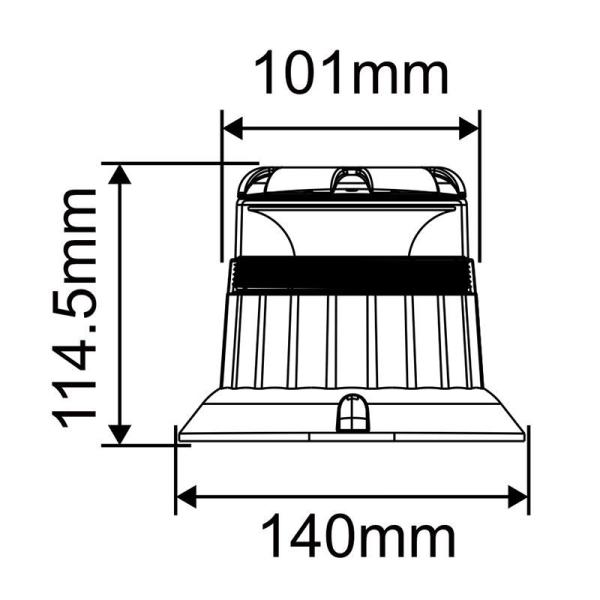 Screw Mounted Type Signal Beacon Customized Signal Warning Light Waterproof