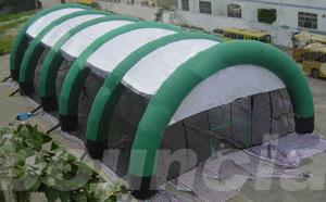 Quality Constant Air Inflatable Paintball Arena With Durable Nylon For Commercial Use for sale