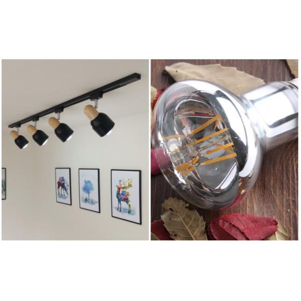 2W 4W 6W 8W Led Filament Bulb E14 B22 E26 E27 R50 R63 R80 Reflector Spot Light Led Filament lamp