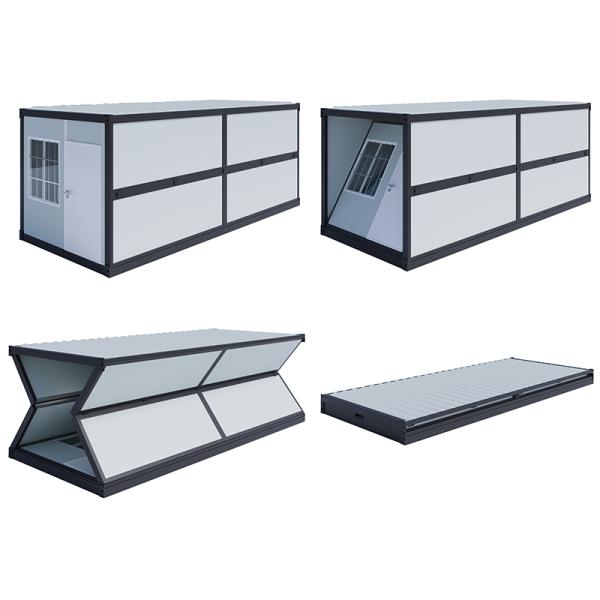 EU CE Marking Folding Container Home With Galvanized Steel Structure