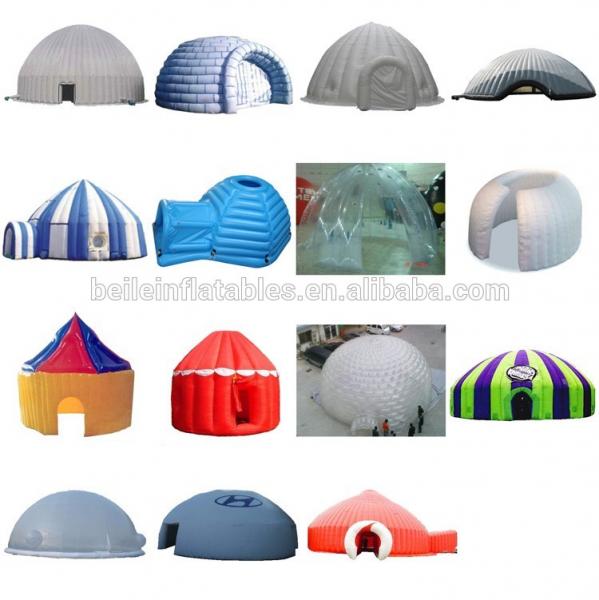 Event customized size advertising inflatable soccer tent