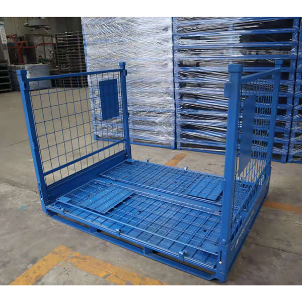 Warehouse Wire Mesh Storage Cage Corrosion Resistance 2 - 4 Layers