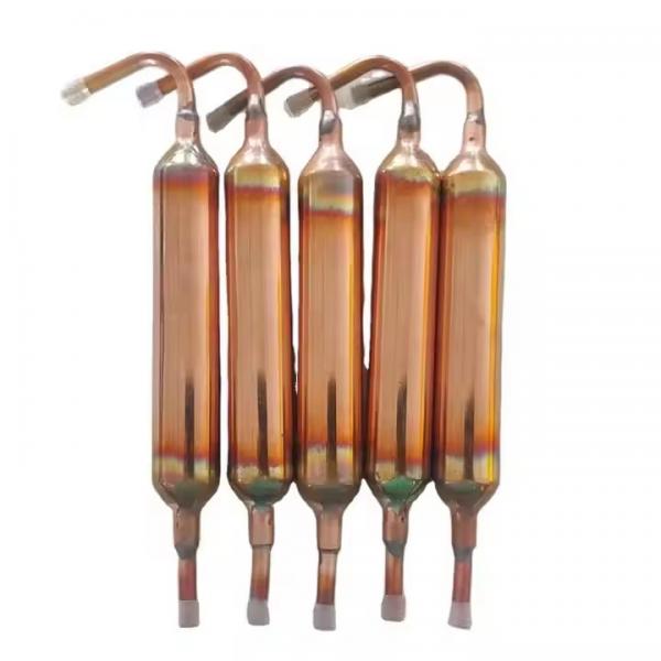 Refrigeration Copper Filter Drier With Capillary Copper Spun Filter Drier For Refrigeration Part