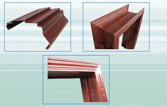 Automatic Qualified Steel Frame Door Roll Forming Machine , High Standard