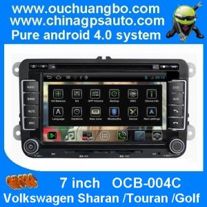 China Ouchuangbo 7" Auto DVD Android 4.0 for Volkswagen Sharan /Touran /Golf GPS Navi Bluetooth EQ CAN BUS OCB-004C on sale