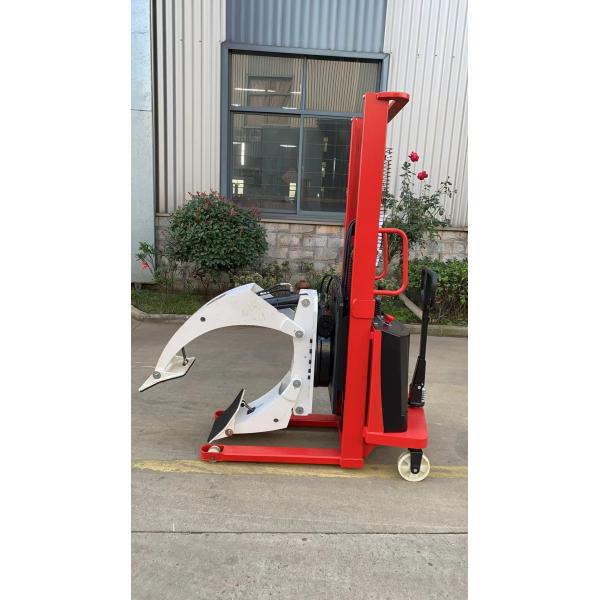 Semi Electric Paper Roll Stacker With 1.6m Lifting Height 500kg Load Capacity For Heavy Reel Handling