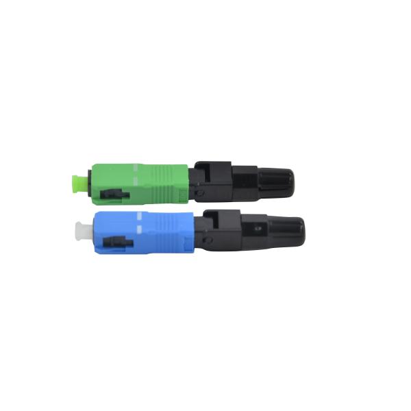 SC/APC Field Assembly Connector with ≤0.3dB Insert Loss >90N Tensile Strength for 2.0mm Cable
