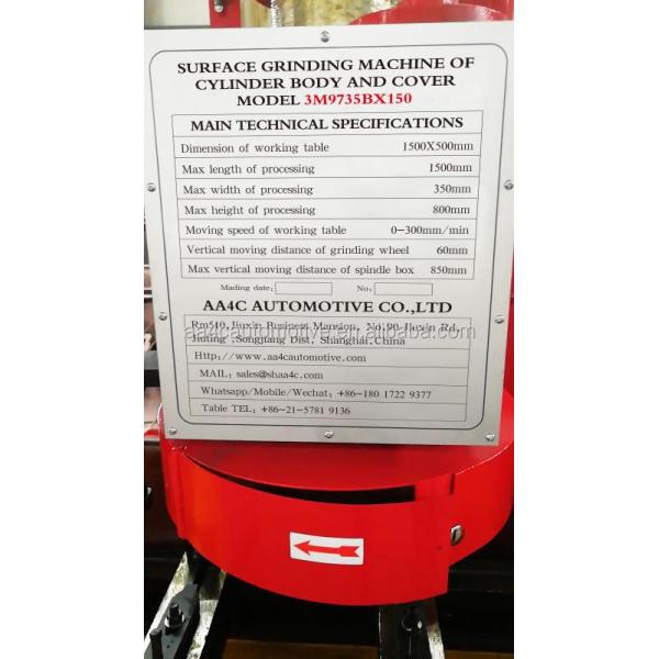 Cylinder Block Surface Grinding Milling Machine 3M9735B 150