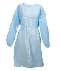 China Blue Disposable Isolation Gown Multipurpose For General Medical Supplies on sale China Blue Disposable Isolation Gown Multipurpose For General Medical Supplies on sale