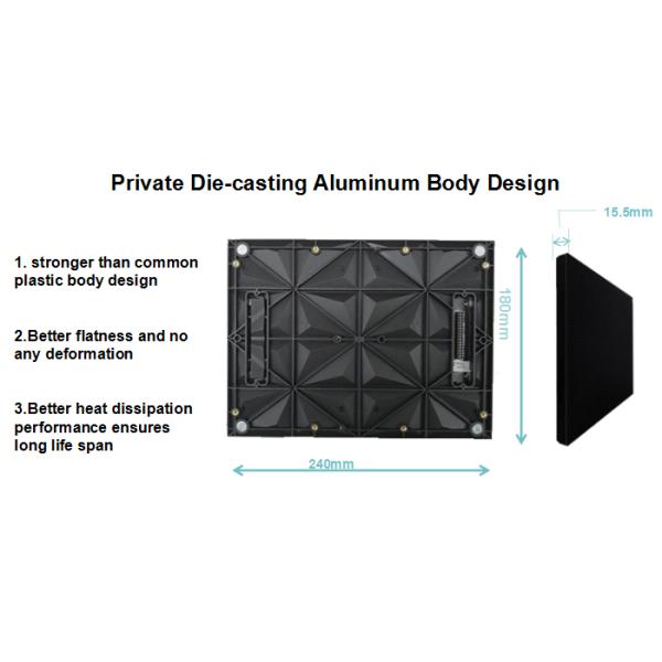 3mm Pixels Front Access Led Display , 2K 4K Ultra Hd Led Display Energy Saving