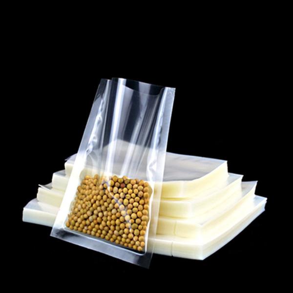 Customized Transparent Plastic Three Side Sealed Gravure Printing Bags