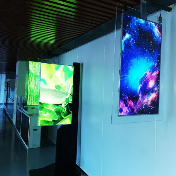 43" 55" Indoor Digital Signage 1.98cm Ultra Thin 4k Advertising Display