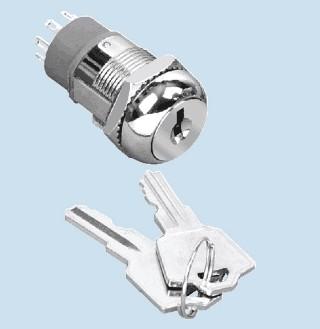 Buy 19mm Security Power Switch Key Lock On /Off Key Lock Switch with keys at wholesale prices