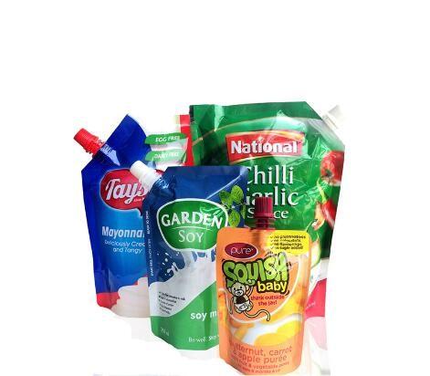 Buy Excellent quality professional design plastic spout bag,reusable spout pouch, liquid stand up pouch with spout at wholesale prices