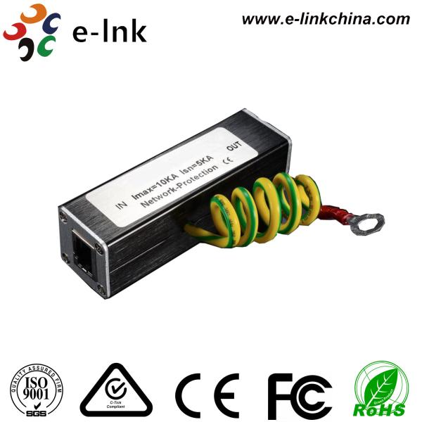 Buy 10M 100M Ethernet Surge Protector WIth 1nS fast Response Time at wholesale prices