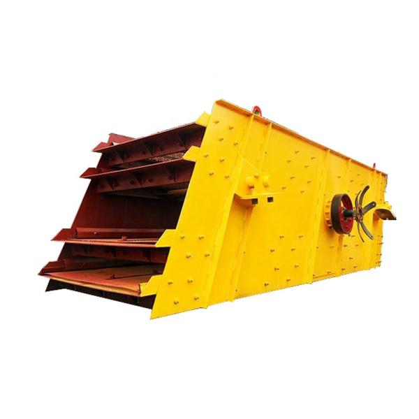 Buy Building Materials Rectangular Vibrating Screen Machine With Circular Motion at wholesale prices