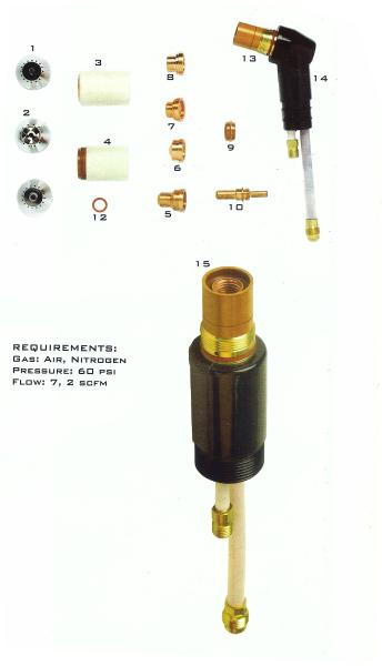 Buy High Accuracy Plasma Cutting Torch , Hypertherm Style Plasma Arc Torch at wholesale prices