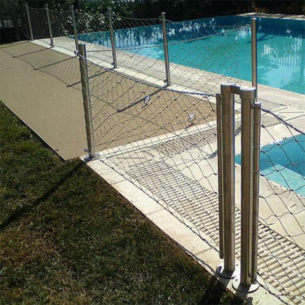 Anping high quantity SS Rope Mesh For Protection Or Decoration