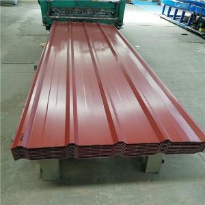 Quality SS255 Cold Rolled 28 Gauge Corrugated Steel Roofing Sheet Trapezoid CGCC for sale