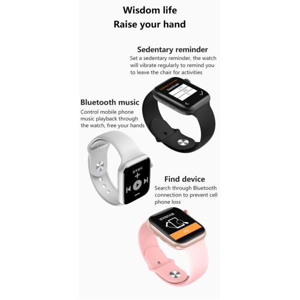 HW32 HW22 W9 Smart Watch Heart Rate Wristband Waterproof Bracelet For Apple