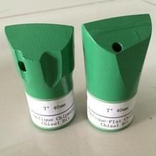 Quality Oblique Chipways Chisel Drill Bit For Small Hole Drilling Operation Tapered with 7/11/12 degree for sale