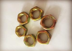 Quality Chinese Standard M18 Hexagon Thin Nuts Anti Corrosion For Bolts And Screws for sale