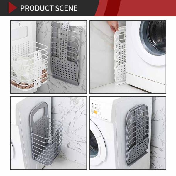 Washable Practical Wall Mounted Hamper , Sonsill Portable Hanging Laundry Baskets