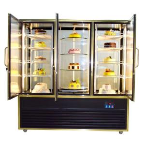 Quality Fan Cooling Low Noise Low Power High Quality Multi-use Cake Showcase With Digital Temperature Controller for sale