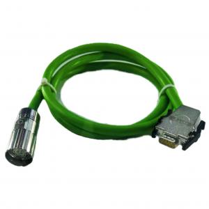 Quality Reliable Green DB9 Insulation Industrial Wire Harness IP67 M23 Cable Wire Harness Assembly for sale