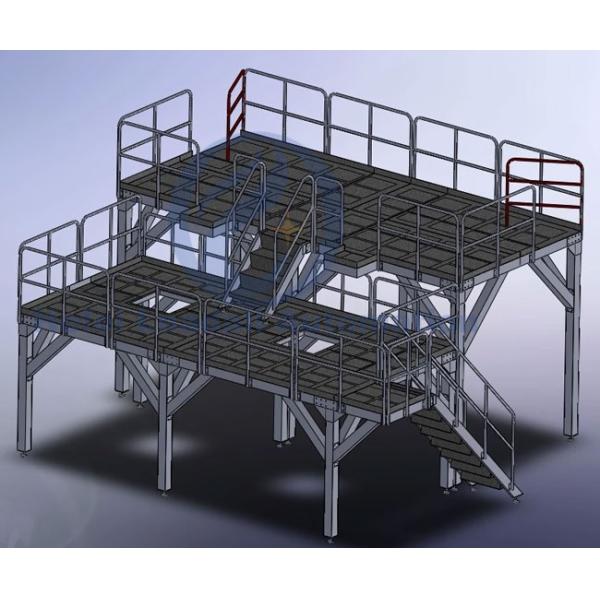 Supporting Platform Auxiliary Equipment For Multihead Weigher And Packaging Machine