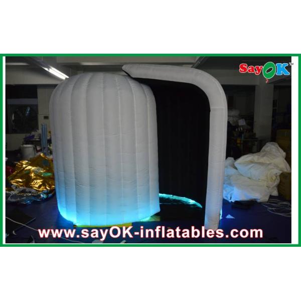 Photo Booth Backdrop Club Inflatable Mobile Photobooth 3m X 2m X 2.3m With Led Lighting