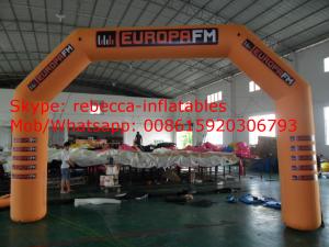Foot Promotion Inflatable Arch For Advertising / Sports