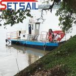 Double Propeller Diesel Engine Power Service Working Boat with 1.5t-5t Deck