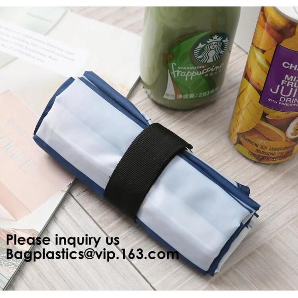 Foldable Handled Polyester Bag, Wholesale New Design Strawberry Polyester Nylon Bag,Reusable Foldable Polyester Carry Ba
